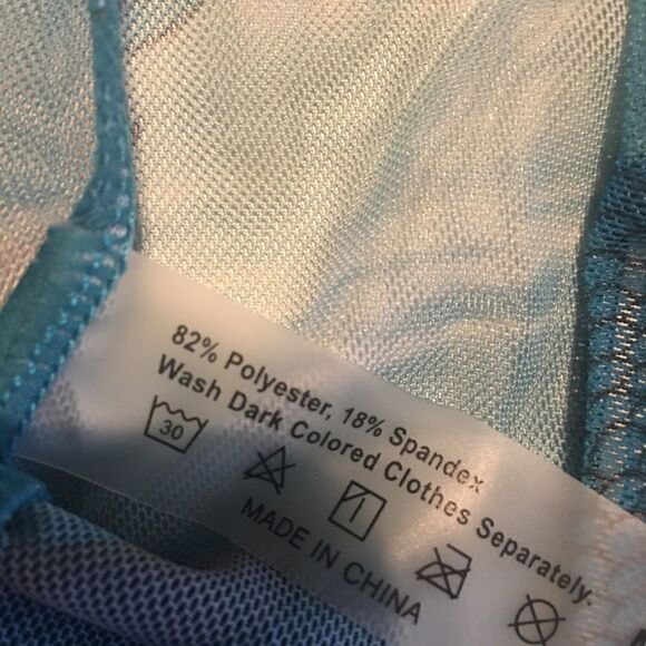 Shein Medium Sheer dragon Swim cover up pants - Picture 4 of 4